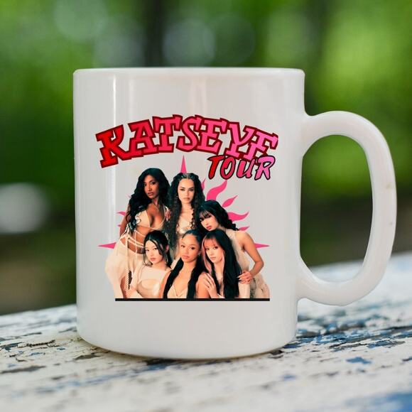 Katseye Music Group Other - Katseye Music Group 15 oz Coffee Mug Pop Beautiful Chaos Katseye 5